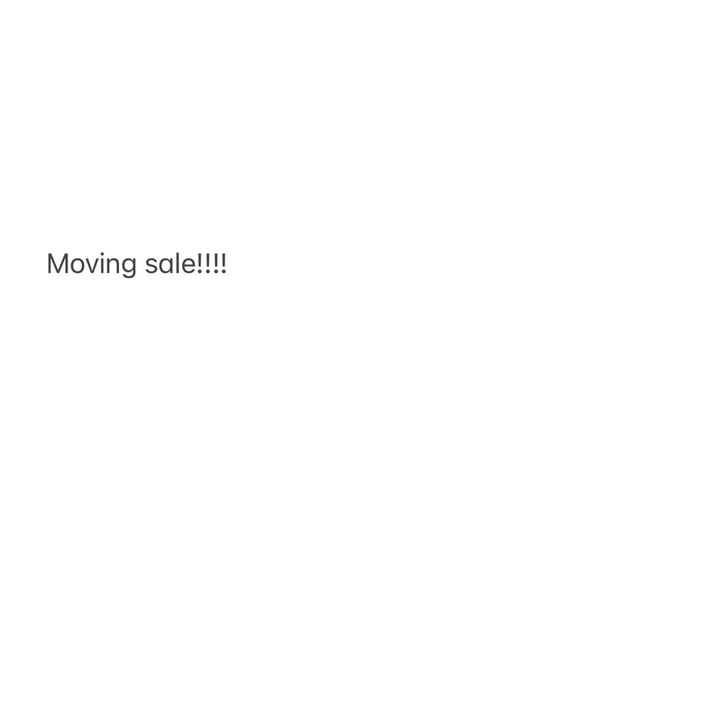 Moving sale!!!